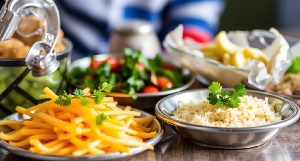 caption of food