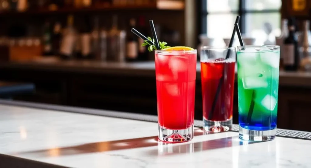 caption on drinks
