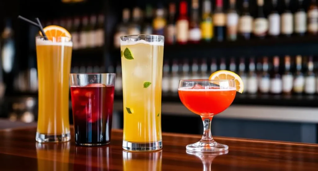 caption on drinks