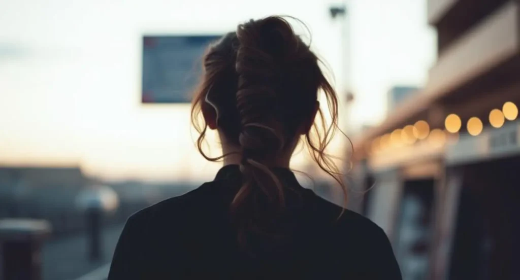 caption on hair