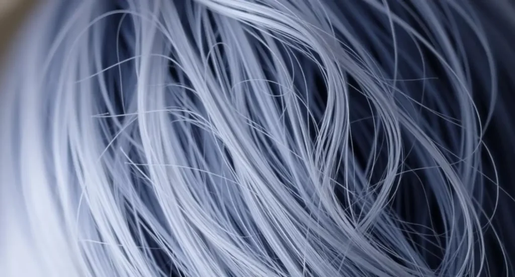 caption on hair