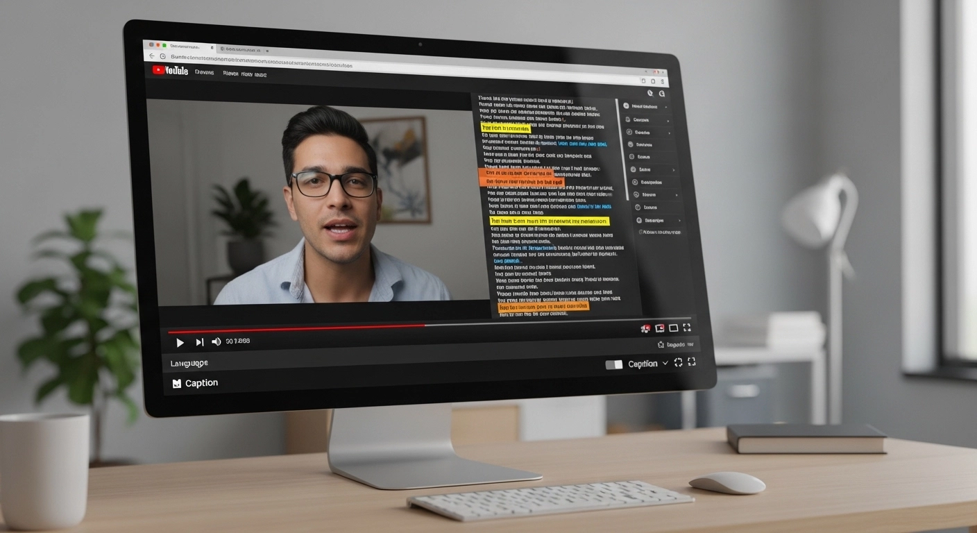 captioning youtube