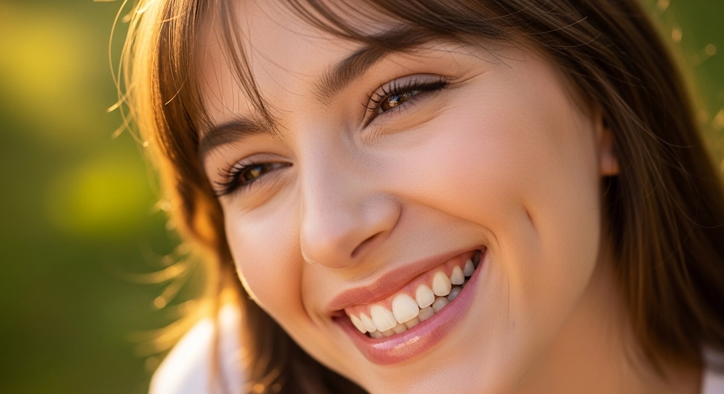 captions about a smile