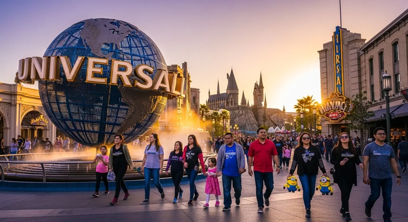 captions for universal studios