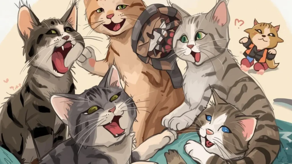 cats with funny captions
