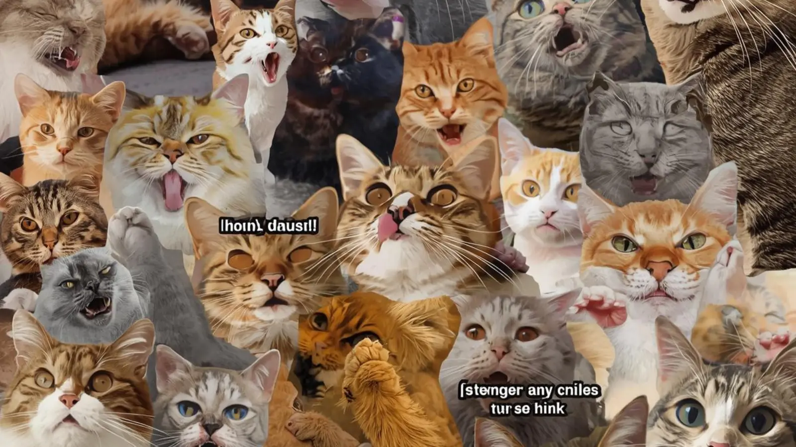 cats with funny captions