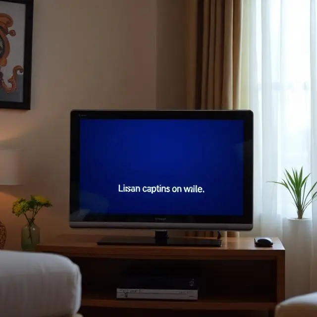 closed caption on tv