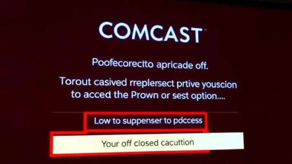 comcast turn off closed caption