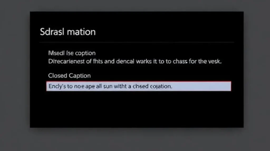 comcast turn off closed caption