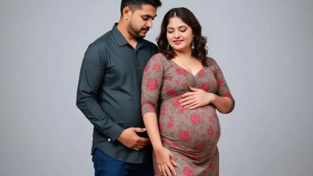couple maternity photo captions