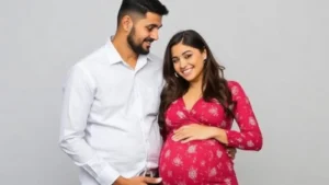 couple maternity photo captions
