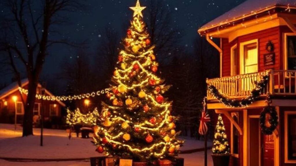 early christmas captions