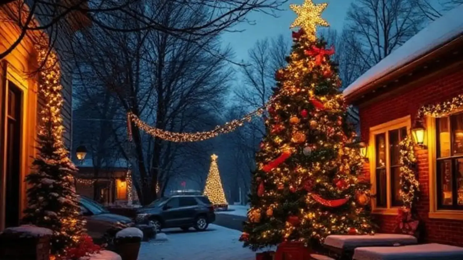 early christmas captions