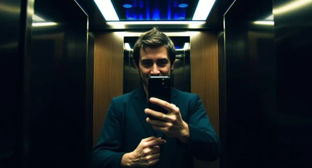 elevator-selfie-caption
