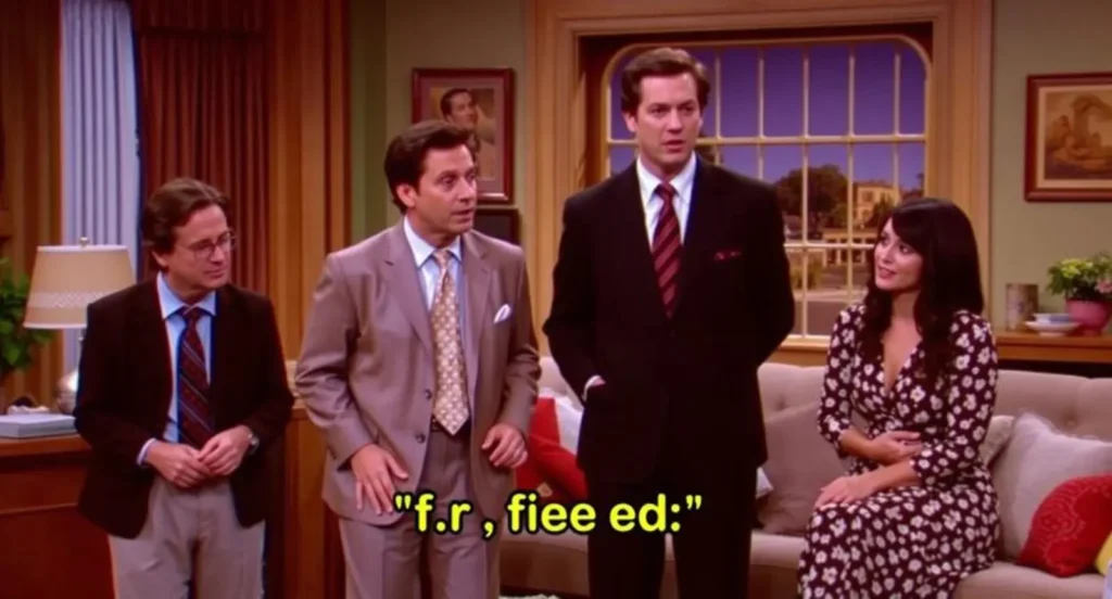 f.r.i.e.n.d.s tv show captions