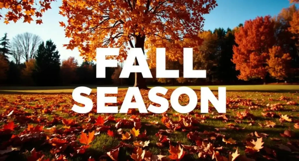 fall season captions