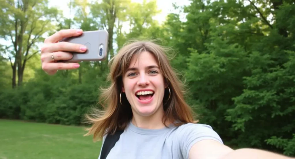 fb selfie caption