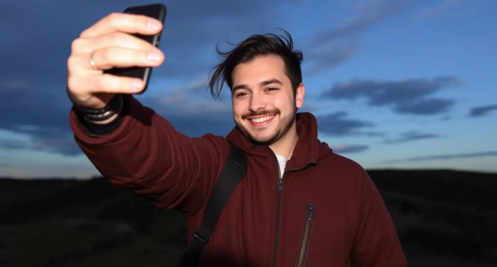 fb selfie caption