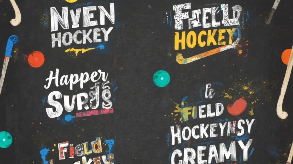 field hockey captions