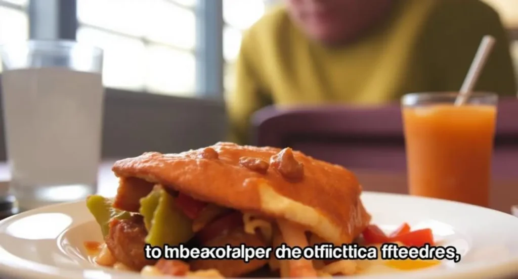 food snapchat captions
