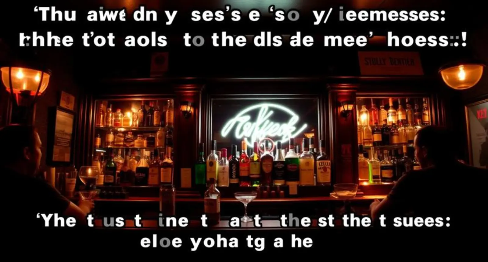 funny bar captions
