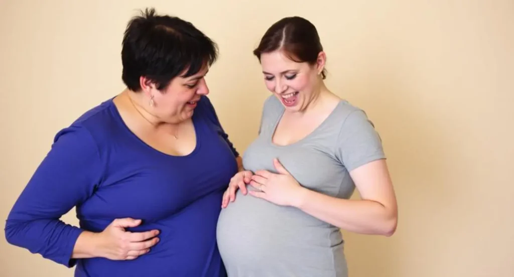funny pregnant captions