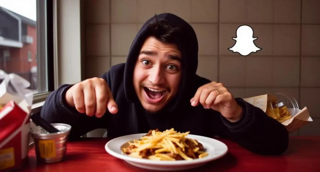 funny snapchat captions for food