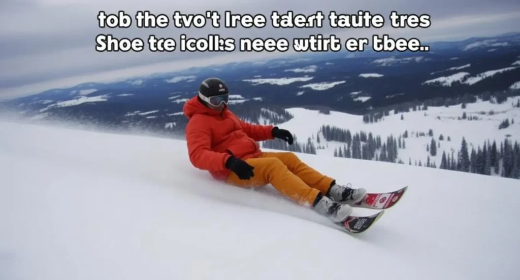 funny snowboard captions