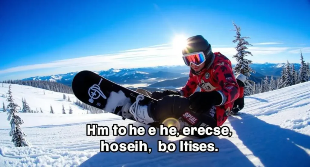 funny snowboard captions