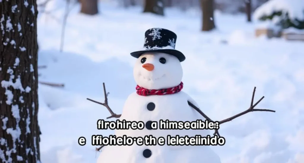 funny snowman captions
