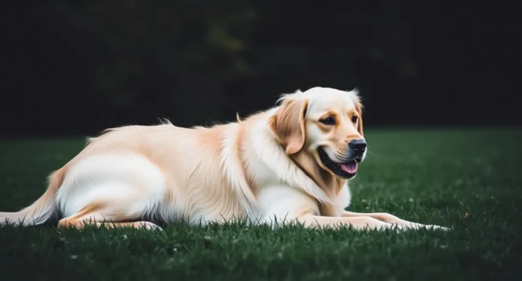 golden retriever captions